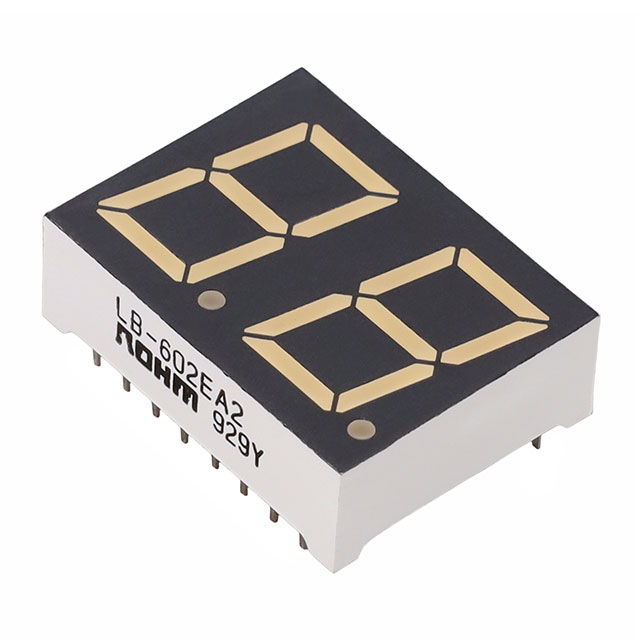 LB-602EA2 Rohm Semiconductor  Display Modules - LED Character and Numeric